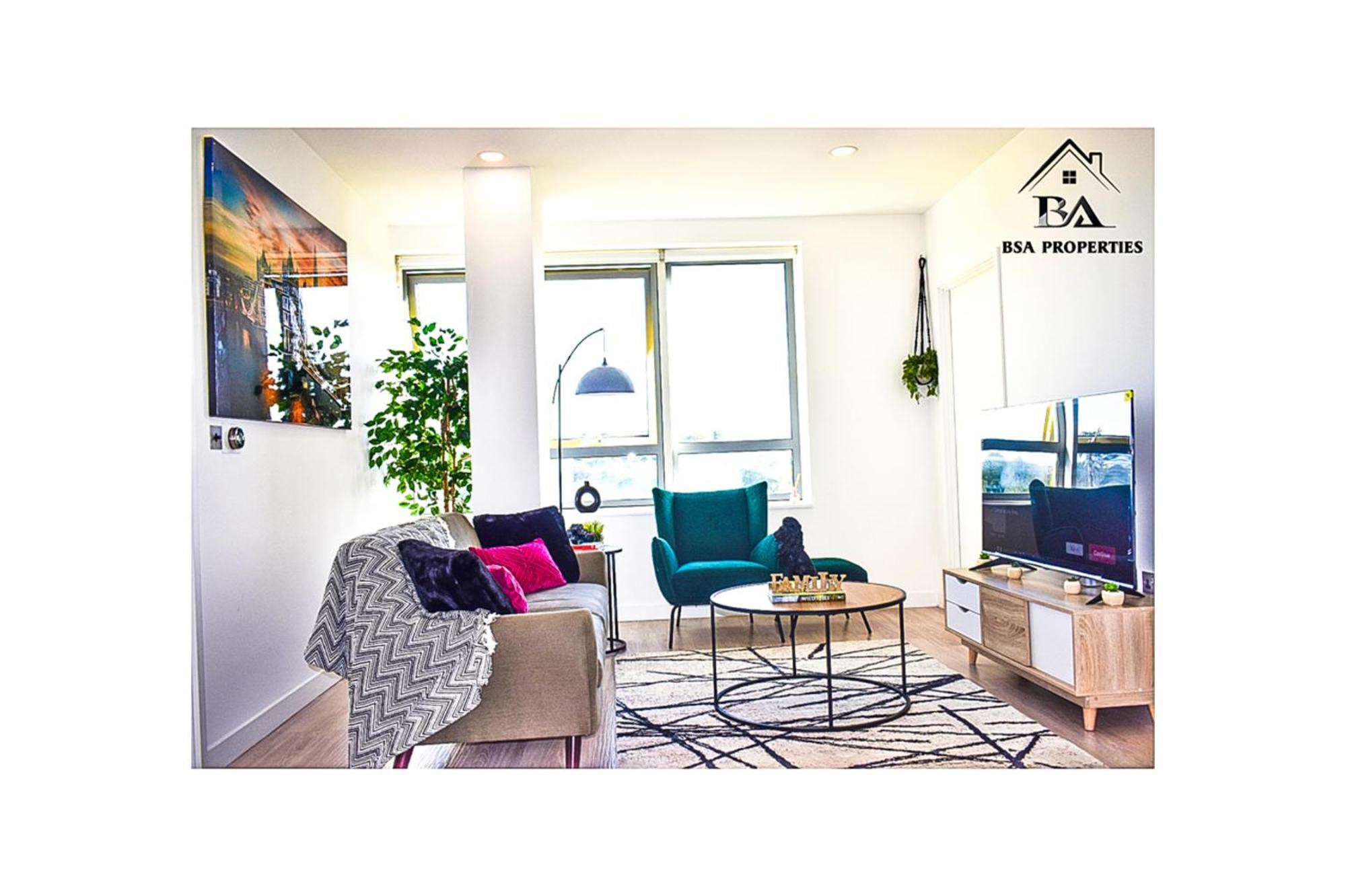 City Centre Apartment Close To Ascot & Legoland Sleep Upto 4 Guests - Parking On Request! Bracknell Ngoại thất bức ảnh